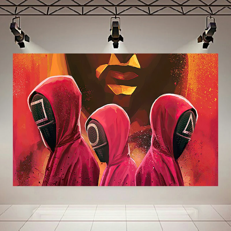 تابلو بوم طرح مخمل بازی مرکب مدل نگهبانان کد AR305079