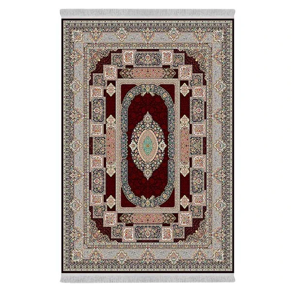 فرش پارچه‌ای دفه مدل فرشینه طرح مدرن کد 411