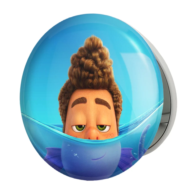 آینه جیبی خندالو طرح انیمیشن لوکا Luca مدل تاشو کد 4534 