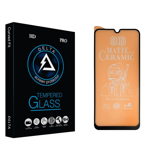 محافظ صفحه نمایش سرامیکی دلتا مدل HD مناسب برای گوشی موبایل سامسونگ Galaxy A10
