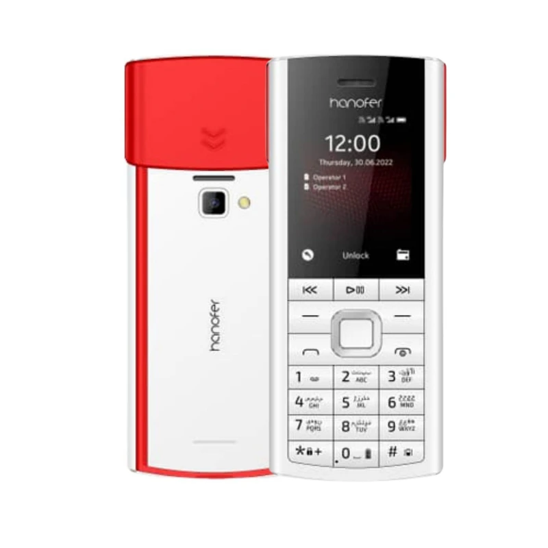 گوشی موبایل هانوفر مدل 5720 2023 چهار سیم کارت ظرفیت 32 مگابایت و رم 32 مگابایت 
