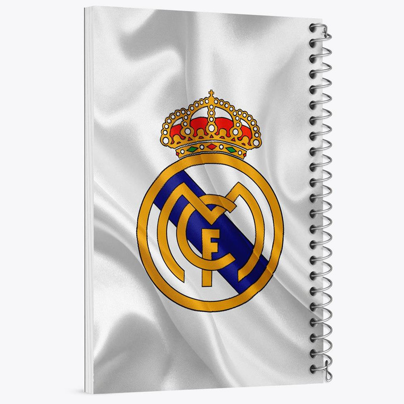 دفتر مشق 50 برگ خندالو مدل باشگاه رئال مادرید کد 26347