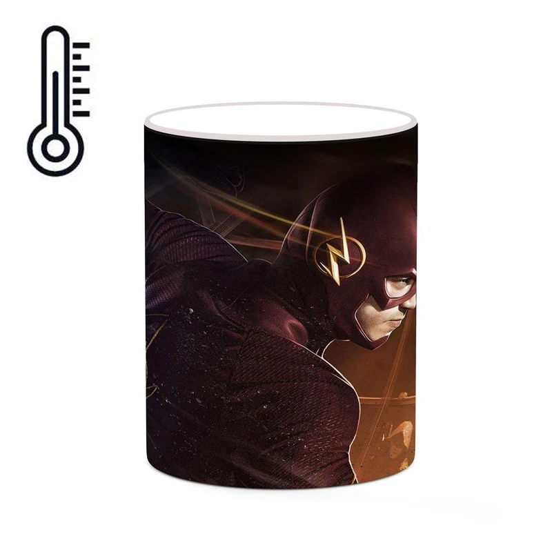 ماگ حرارتی کاکتی مدل فلش The Flash کد mgh40118