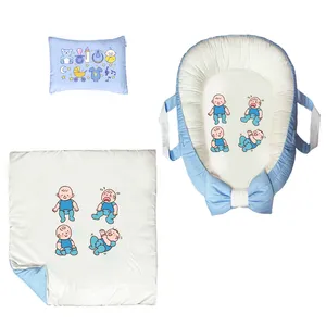 سرویس خواب 3 تکه نوزاد پادآفرین مدل گارد محافظ طرح پسرانه کد PG030  