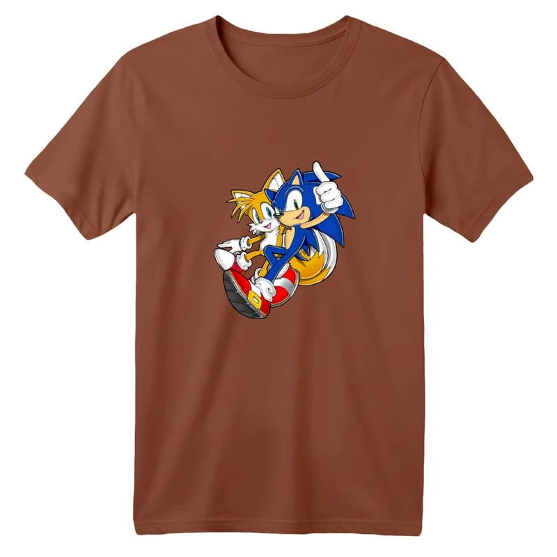 تی شرت آستین کوتاه بچگانه مدل سونیک کد 01