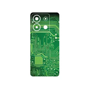 MAHOOT Green_Printed_Circuit_Board Cover Sticker for Xiaomi Redmi Note 13 Pro 5G