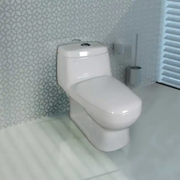 توالت فرنگی گلسار مدل پارمیس بیده دار