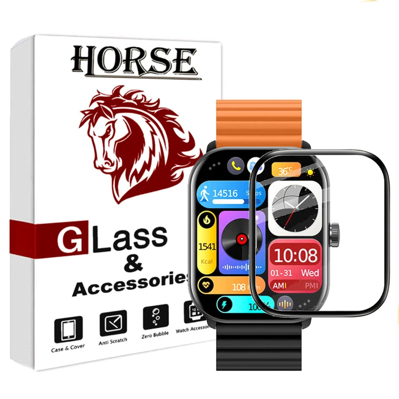 محافظ صفحه نمایش هورس مدل PMMAWH مناسب برای ساعت هوشمند شیائومی GS1 Pro