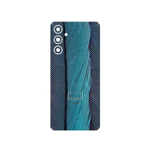 MAHOOT Turquoise feathers Cover Sticker for Samsung Galaxy F54