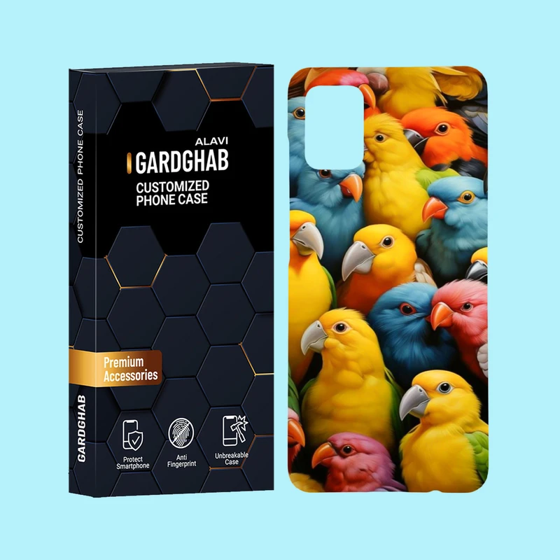 کاور گارد قاب علوی مدل حیوانات مناسب برای گوشی موبایل سامسونگ Galaxy A51 4G