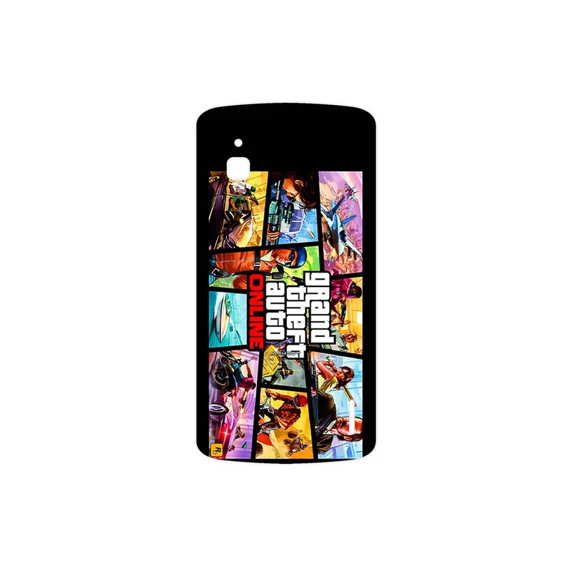 برچسب پوششی ماهوت مدل GTA Online Game Series مناسب برای گوشی موبایل گوگل Nexus 4