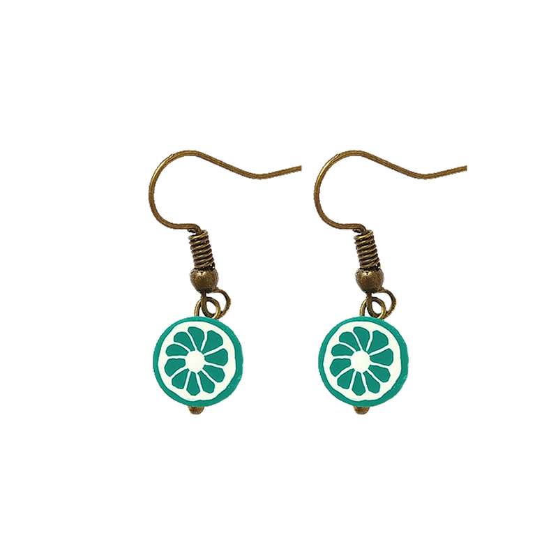 گوشواره دخترانه مدل لیمو کد 4 گوشواره دخترانه مدل لیمو کد 4