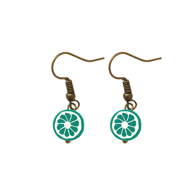 گوشواره دخترانه مدل لیمو کد 4 گوشواره دخترانه مدل لیمو کد 4