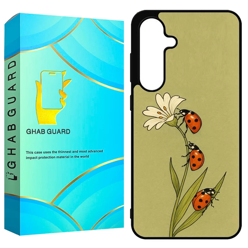 کاور قاب گارد طرح کفشدوزک مدل GS25FE مناسب برای گوشی موبایل سامسونگ Galaxy S25 FE 