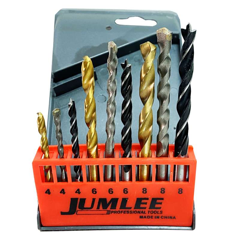 مته  الماسه آهن جاملی  مدل 4380 مته 9 عددی