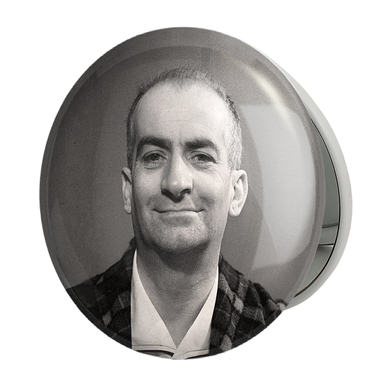 آینه جیبی خندالو طرح لوئی دوفونس Louis de Funes مدل تاشو کد 10060 