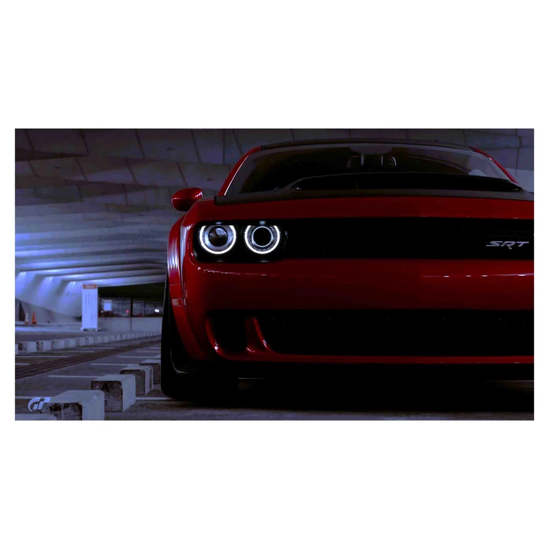 برچسب پلی استیشن ۲ مدل دوج چلنجر کد 8989