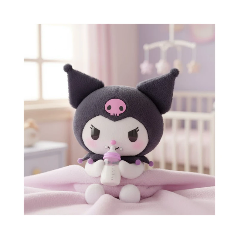 استیکر پارچه و لباس پاد آفرین مدل کارتونی کورومی نی نی جذاب کد 1163