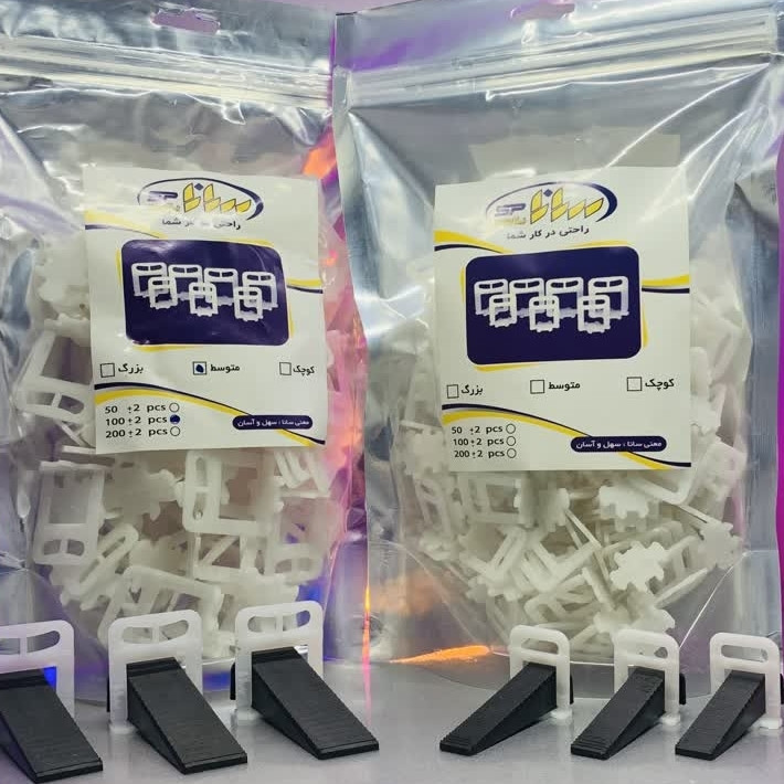 همتراز کاشی ساناپلاست کد KP101 مجموعه 100 عددی همتراز کاشی ساناپلاست کد KP101 مجموعه 100 عددی