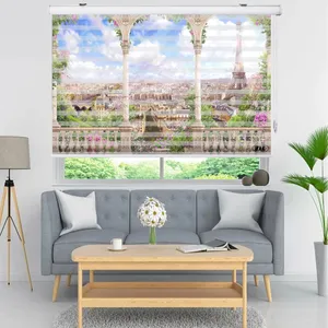  پرده زبرا زیو مدل L5043 سایز 100x280 سانتی متر
