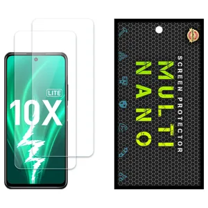 Multi Nano X-S2N Screen Protector For Honor 10X Lite Pack of 2