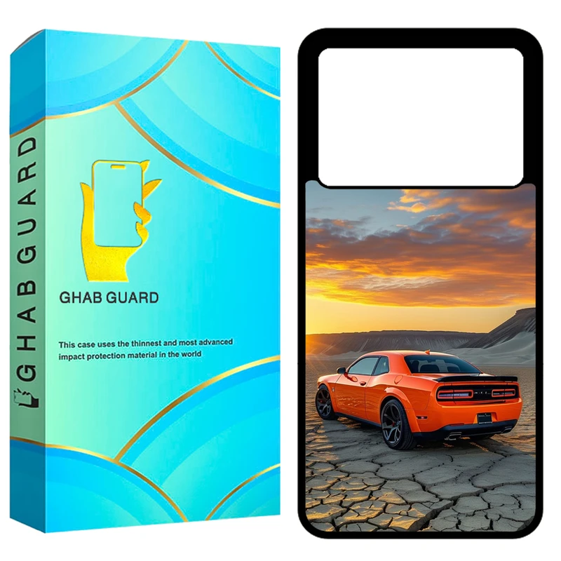 کاور قاب گارد طرح ماشین مدل GCHPK70P مناسب برای گوشی موبایل شیائومی Redmi K70 Pro 5G / Poco X6 Pro