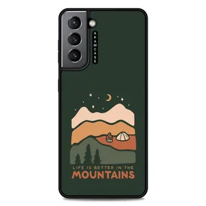 AKAM AMC-WSGS21-MOUNTAINS-17 Cover For Samsung Galaxy S21