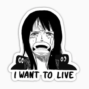 استیکر لپ تاپ و موبایل بووم طرح انیمه One Piece مدل Niko Robin کد SM21 