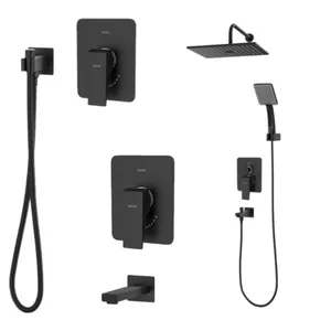 ست شیرآلات کسری مدل دامون توکار مجموعه 6 عددی