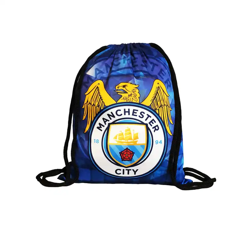 کوله پشتی مدل MANCHESTER CITY پارچه مکلون چاپ کامپیوتری