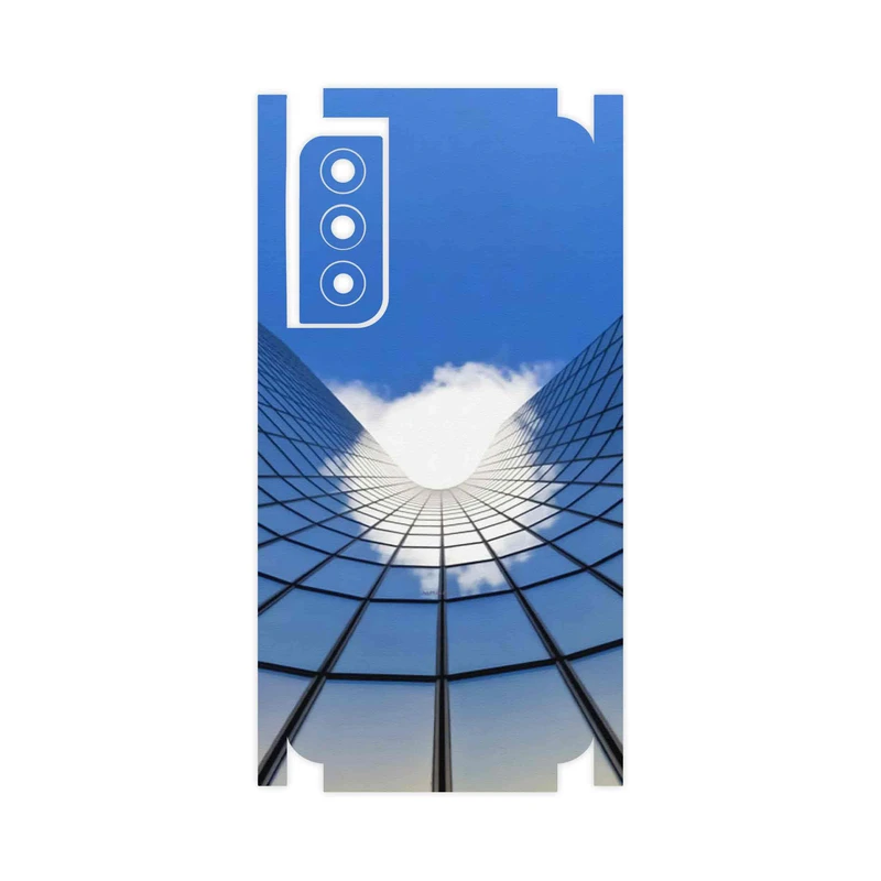 برچسب پوششی ماهوت مدل Glass skyscraper-FullSkin مناسب برای گوشی موبایل سامسونگ Galaxy S21 FE 5G