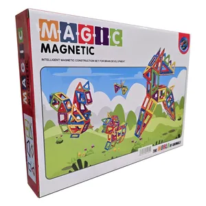 ساختنی 60 تکه مدل مگنتی طرح MAGIC MAGNETC کد FK683