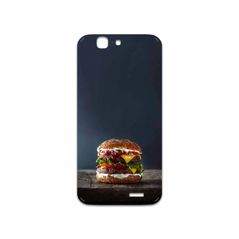 برچسب پوششی ماهوت مدل Hamburger مناسب برای گوشی موبایل هوآوی Ascend G7