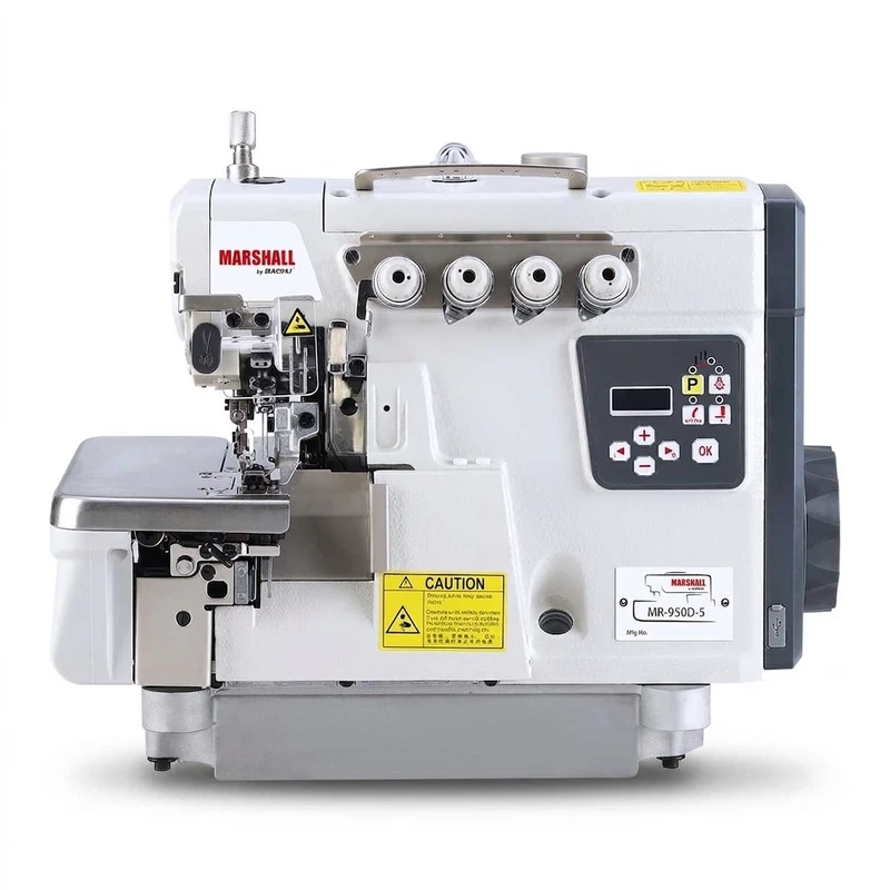 چرخ خیاطی سردوز 5 نخ سوپرجت مارشال مدل MR-950D-5