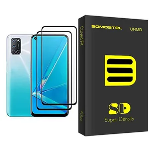 Somastel SD Glass MIX002 Screen Protector For Oppo A92 Pack Of 2