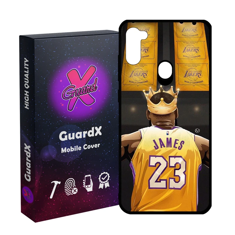 کاور گارد ایکس طرح لبرون جیمز مدل 10716 مناسب برای گوشی موبایل سامسونگ Galaxy A11/M11