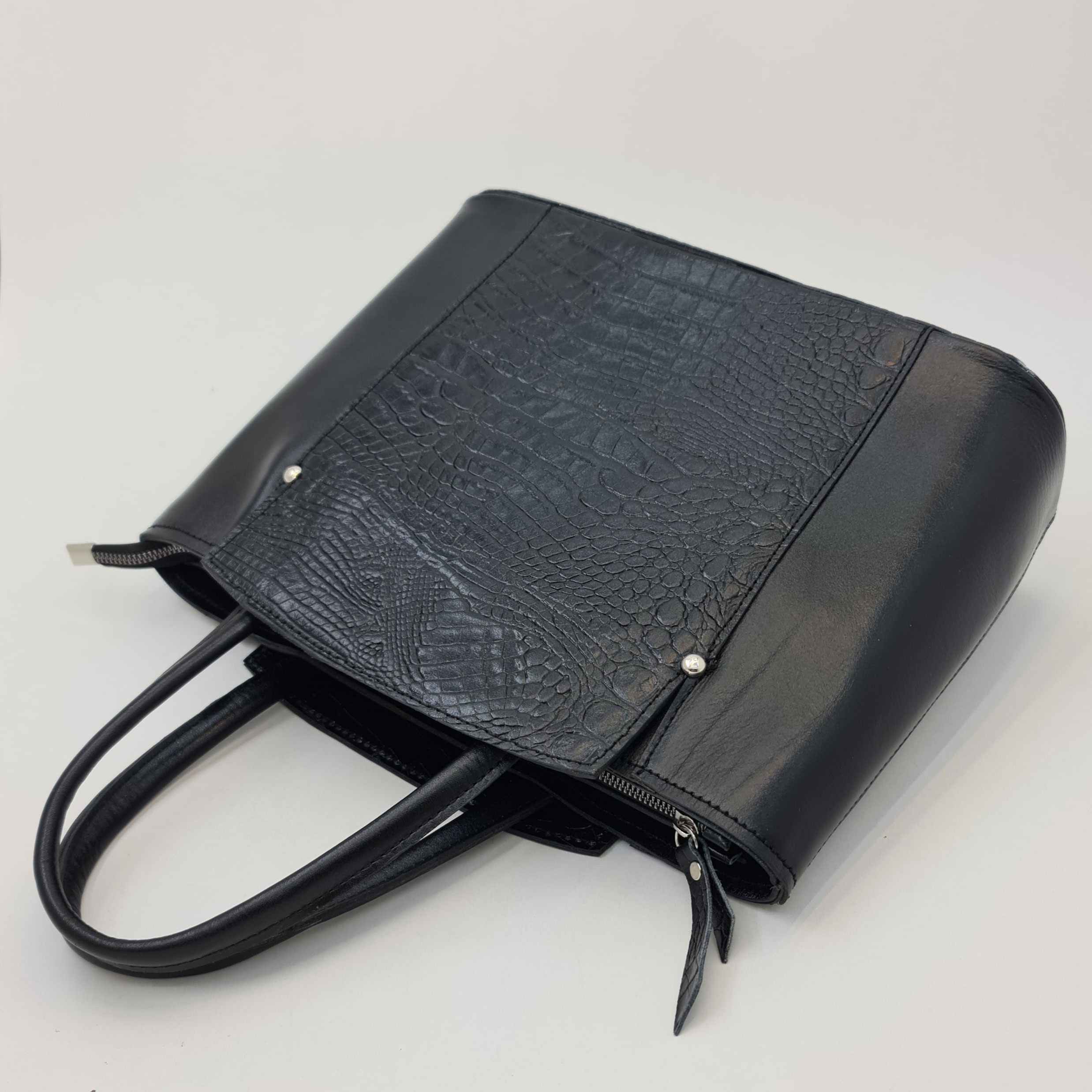 کیف دوشی زنانه مدل آفاق چرم طبیعی کد َS_640