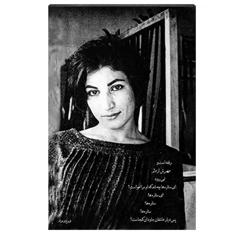 تابلو شاسی مدل فروغ فرخزاد کد 4G90