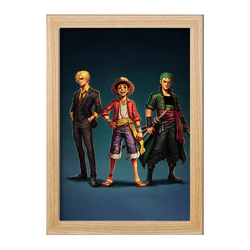 تابلو خندالو مدل انیمه وان پیس کد F381