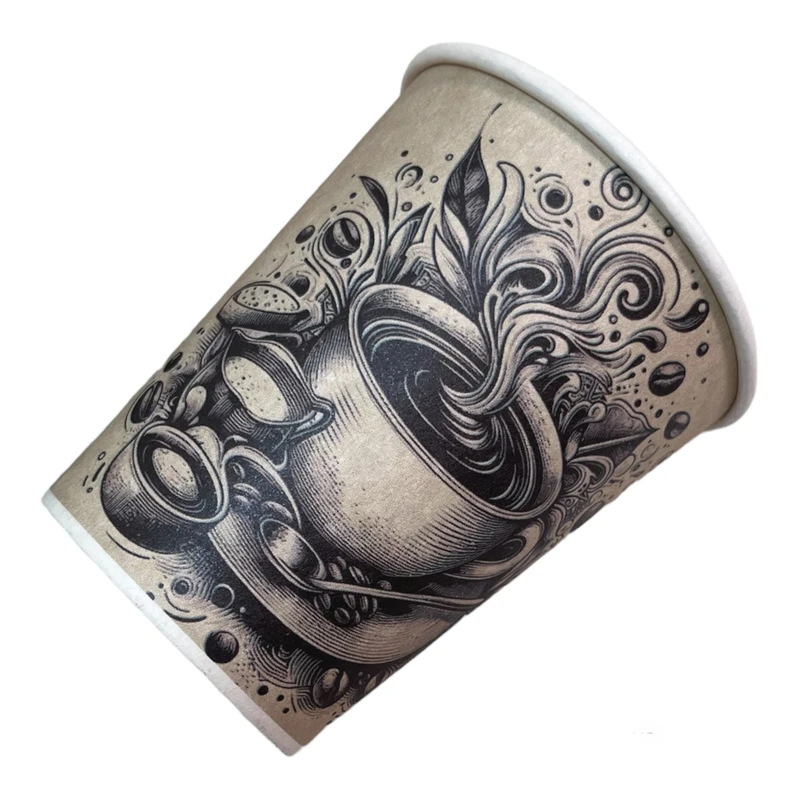 لیوان یکبار مصرف کاغذی مدل LC11 بسته 50 عددی