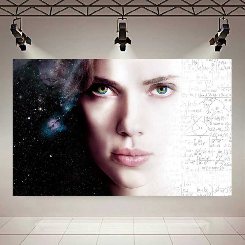 تابلو بوم طرح اسکارلت جوهانسون مدل فیلم Lucy کد AR2932