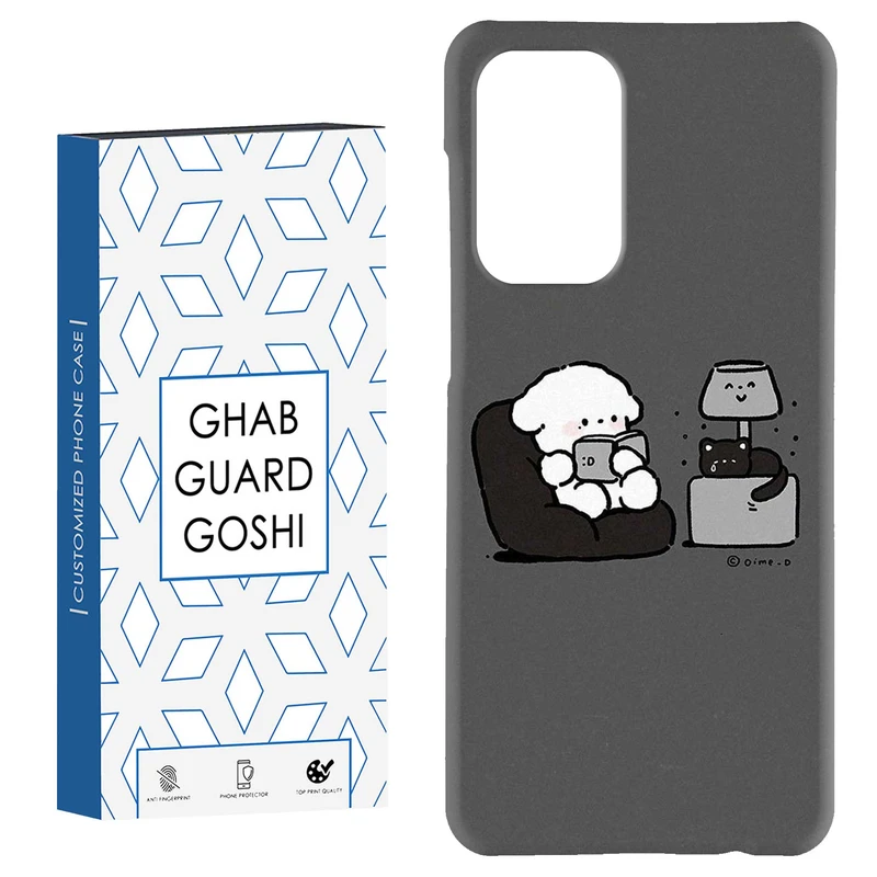 کاور قاب گارد گوشی طرح خرسو گربه کد Dimo-849 مناسب برای گوشی موبایل سامسونگ Galaxy A52 / a52s