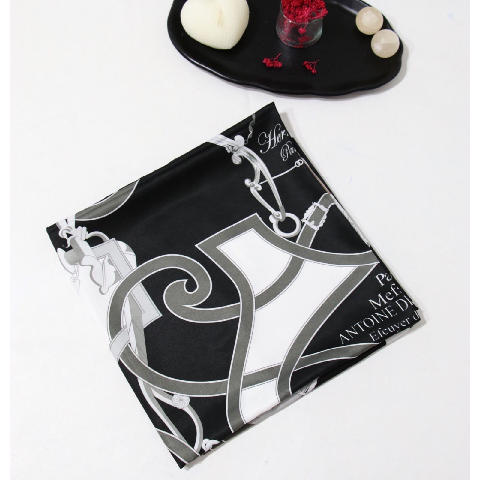 روسری زنانه مدل ابریشم مزونی جدید چهار فصل ana-6056 - - 7