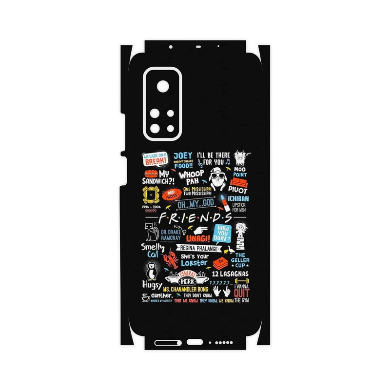 برچسب پوششی ماهوت مدل Friends 2-FullSkin مناسب برای گوشی موبایل شیائومی Mi 10T 5G