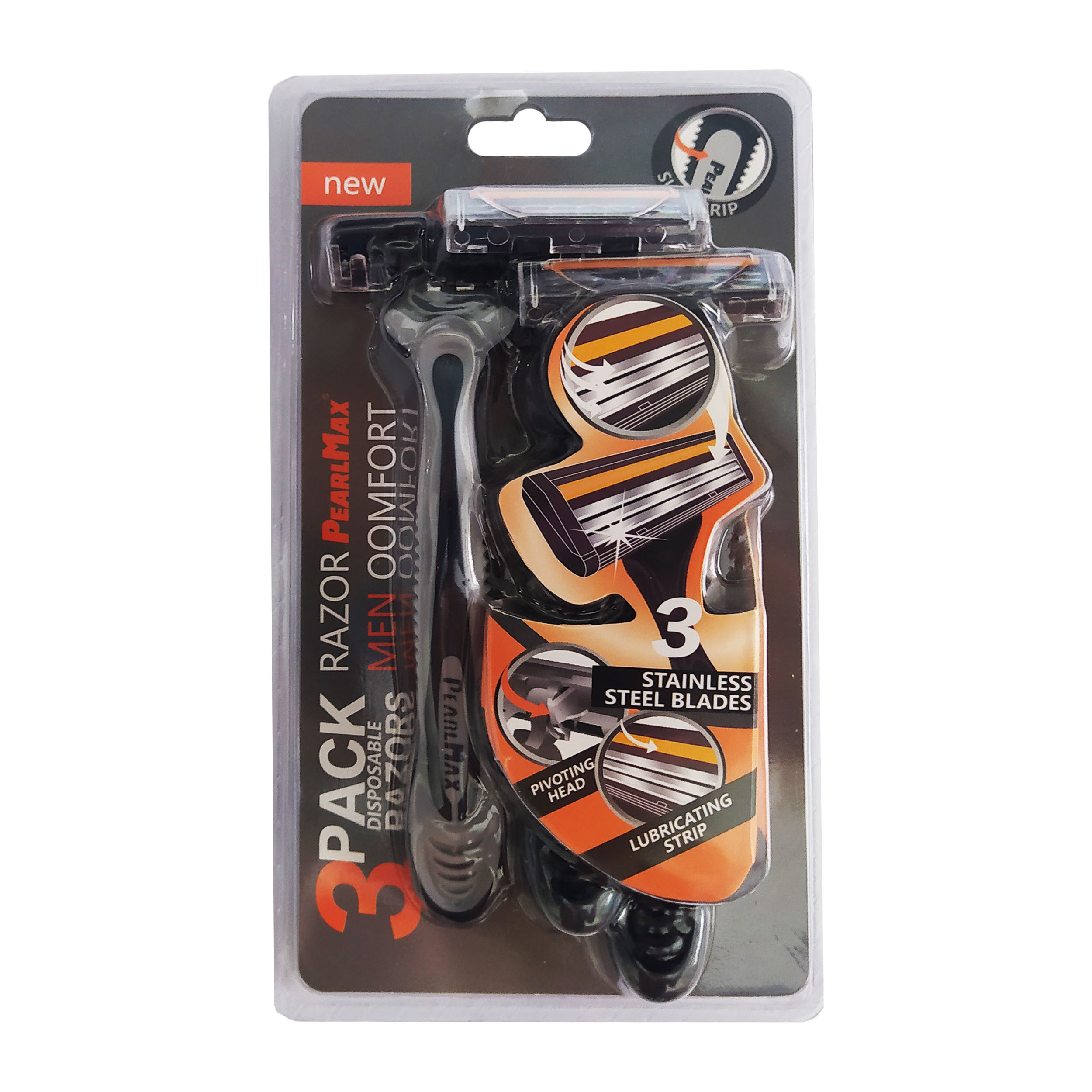 خودتراش پرل مکس مدل 3Blade بسته 3 عددی