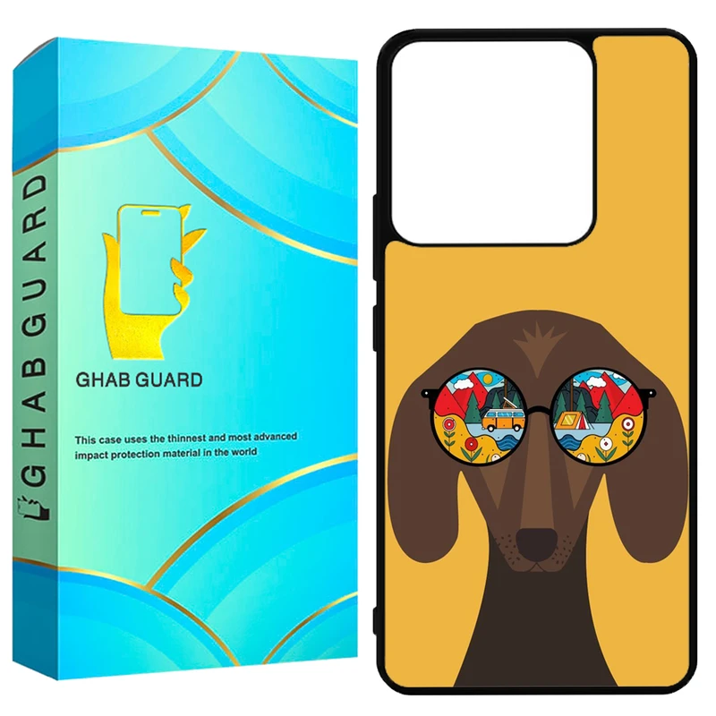 کاور قاب گارد طرح سگ مدل GN14 مناسب برای گوشی موبایل شیائومی Redmi Note 14 5G