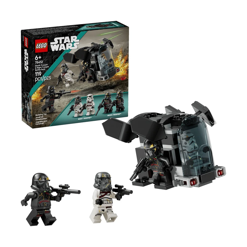 لگو 119 تکه سری Star Wars مدل Death Trooper and Night Trooper Battle Pack کد 75412