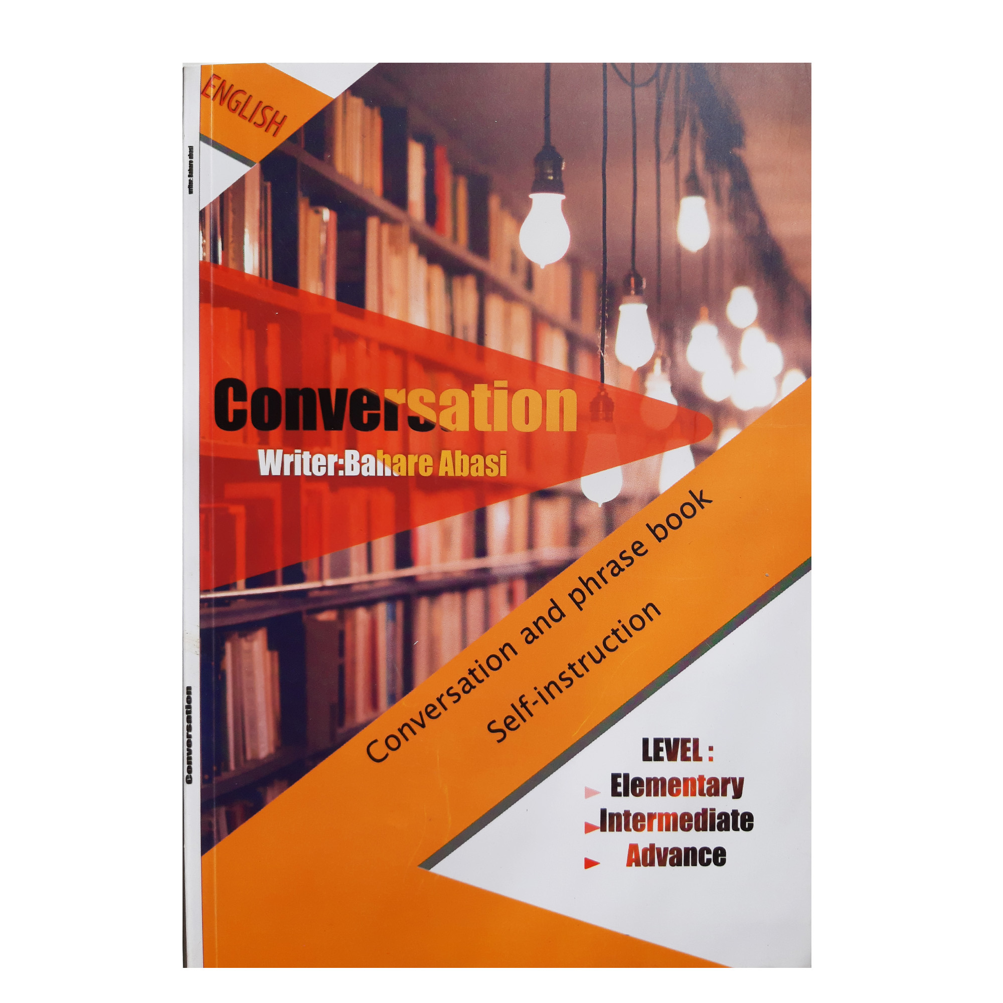 کتاب conversation and phrase book self instruction  اثر بهاره عباسی انتشارات فرهنگ مردم 