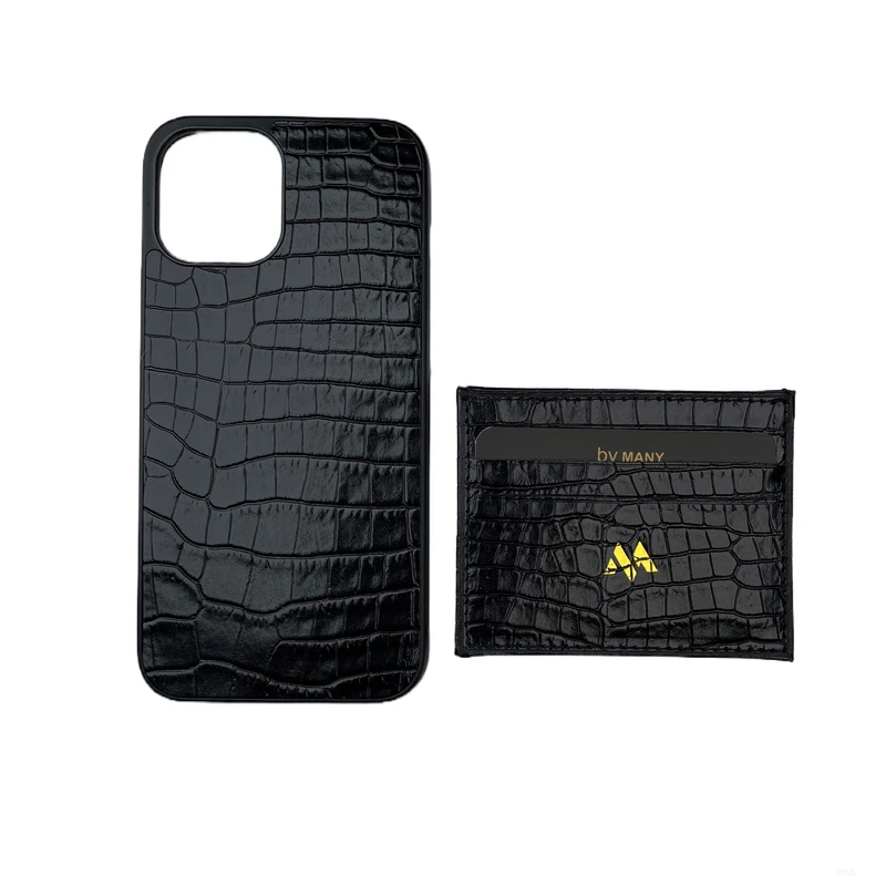 کاور مدل چرم مناسب برای گوشی موبایل اپل iPhone 13 Pro Max به همراه جاکارتی