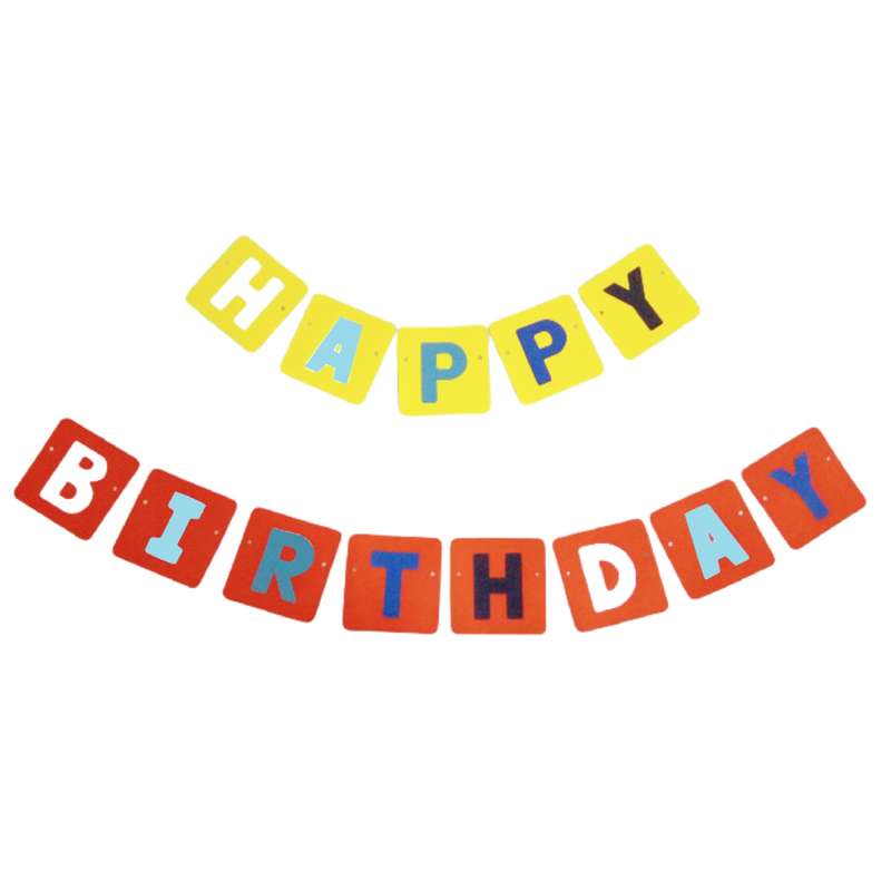 ریسه تولد مدل HBD کد 120